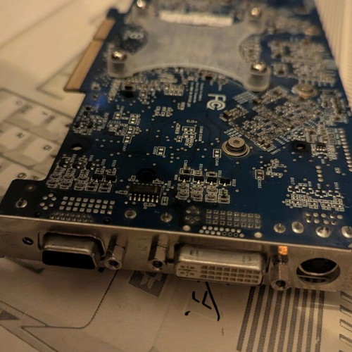 Albatron GeForce 6800 128MB AGP used functional card