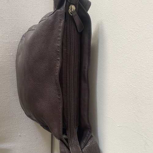 Blumarine by Marianelli Brown Leather Hobo Bag Y2K like new