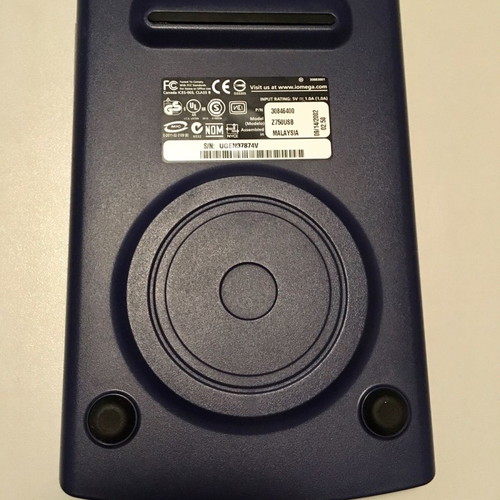 Iomega 32450 Zip 750MB Firewire used