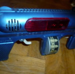 Greek Plastic Space Gun Super Comet F-R-933 like new, 70s
