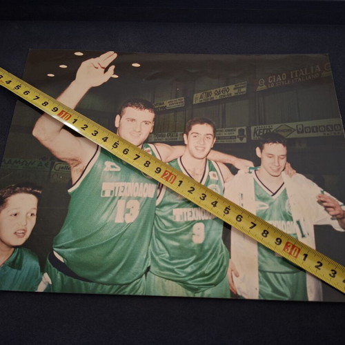Sporting Patras 1996 Vintage Basketball Photo used