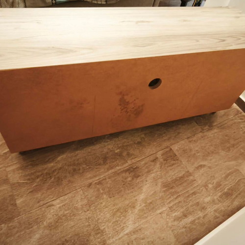 Handmade TV stand like new, 140x60x40 cm
