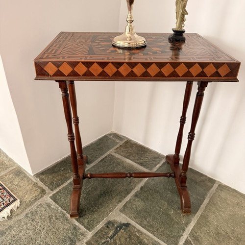 Ottocento side table like new, authentic 19th century Italian