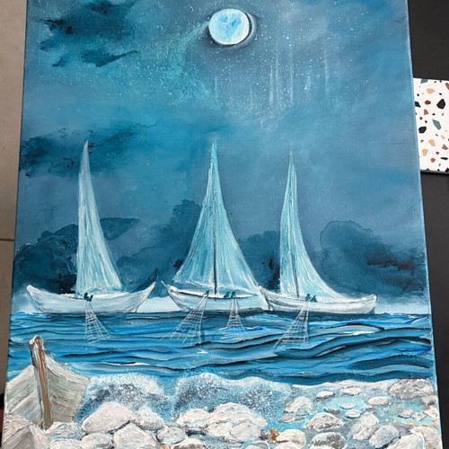 Maria Papadimitriou Painting 2024 Unique