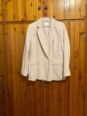 Σακάκι λινό βισκόζη H&M μεταχειρισμένο, μέγεθος XL