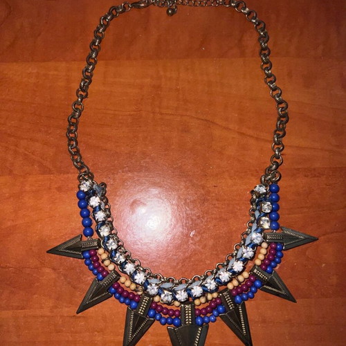Zara necklace like new, multicolored