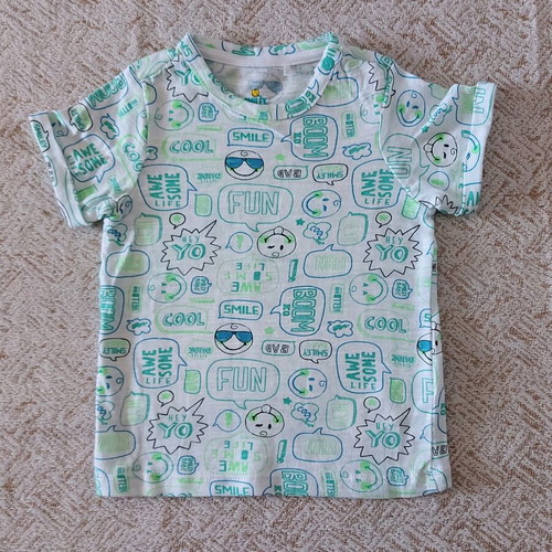 Orchestra set of 6 t-shirts and 2 shorts like new, for 6 months