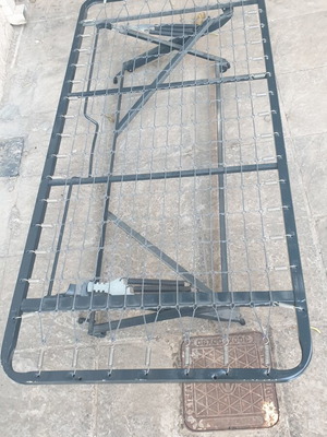 Folding Bed Mechanism with Springs, 181x85 cm