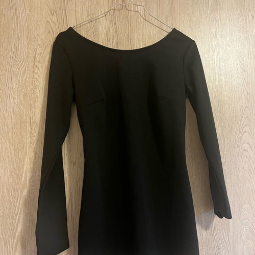 Black short dress new Pink Woman size S