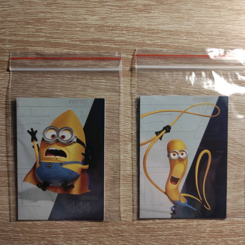 Despicable Me 4 Panini cards used
