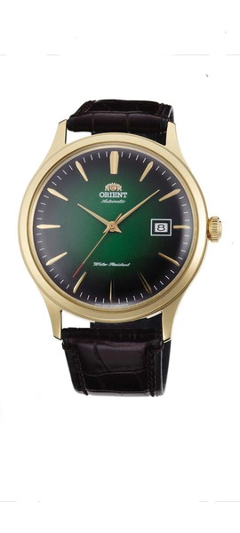 Orient Classic Automatic Mens Watch Brown Leather Strap FAC08002F0 Αυτόματος F6724