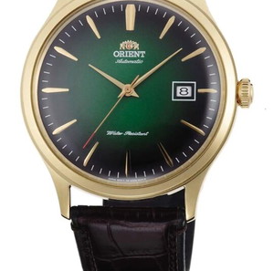 Orient Classic Automatic Mens Watch Brown Leather Strap FAC08002F0 Αυτόματος F6724
