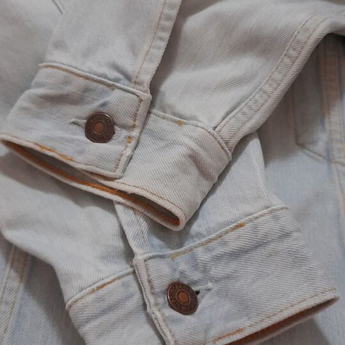Levi's 70503 04 vintage denim jacket, size L, light blue