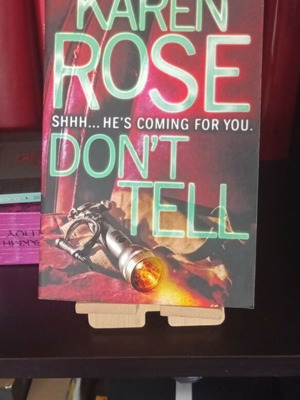 Don't Tell της Karen Rose, αγγλικό βιβλίο