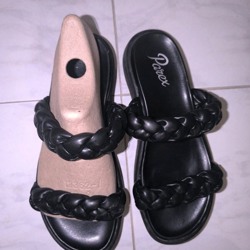 Parex sandals size 40 used, black