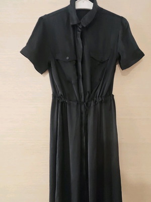 Terranova satin dress like new, black, size S