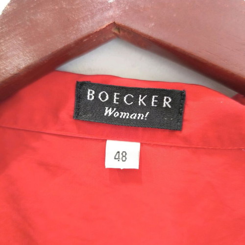 Silk shirt XXL red summer women's vintage like new