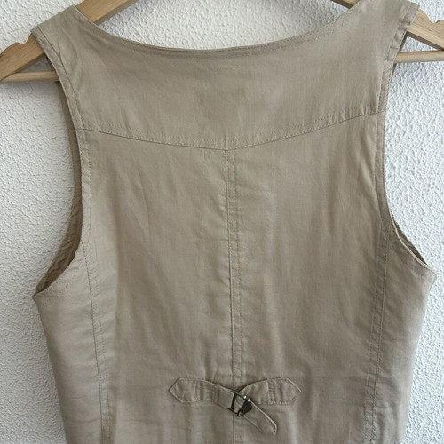Oysho beige vest new, size S