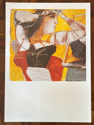 Dimitris Mytaras poster new, silk screen print 50x70 cm