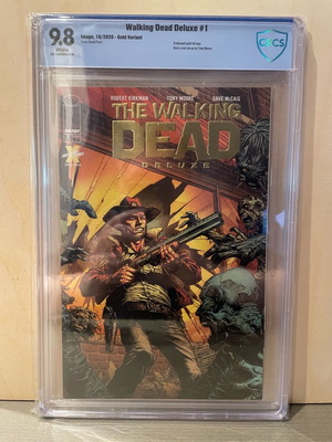 The Walking Dead Deluxe #1 Golden Foil Variant new, English