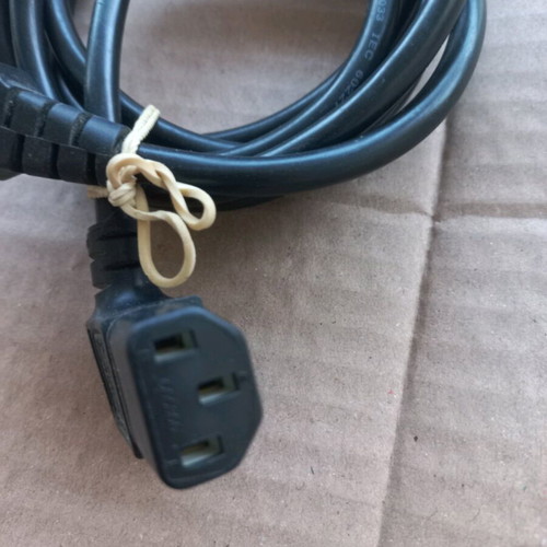 Power cable type C13 used for laptop