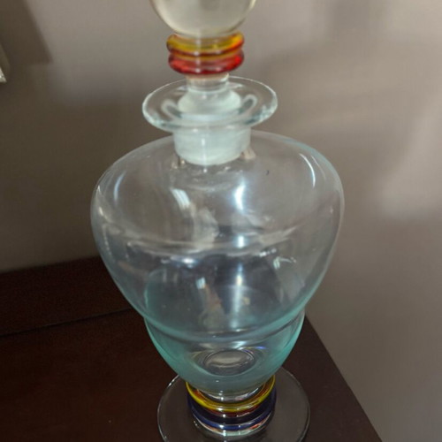 WMF crystal decanter used with slight internal cloudiness