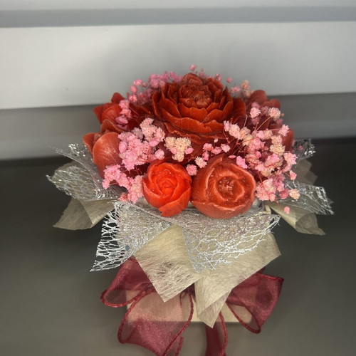 Bouquet of candles handmade