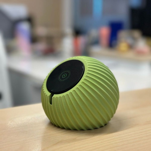 Sphere Charger Stand New 3D Printed Wireless Charging Base Gadget