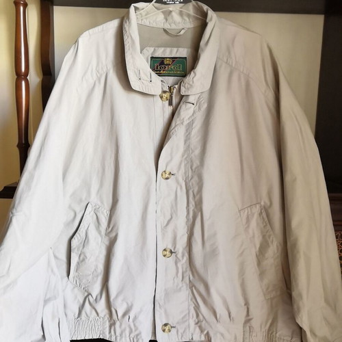 Lord men's beige summer jacket, size Large