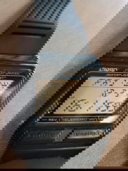 Casio Data Bank 871 Db-31 Vintage Ρολόι του 1986