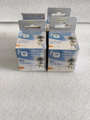 Halogen lamps warm light GU10 230volt 35w pack of 4 new