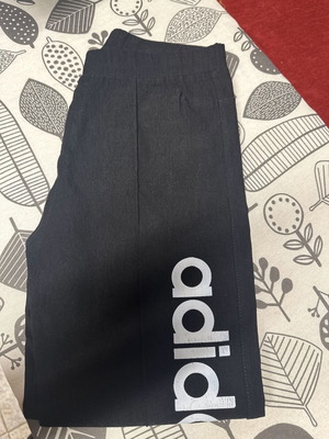 Adidas capri leggings used, size S, black