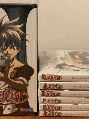 Black Cat DVD Collectors Box Set new, complete series