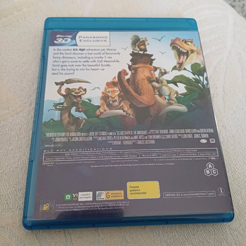 Ice Age 3 Dawn of the Dinosaurs Blu-Ray 3D new