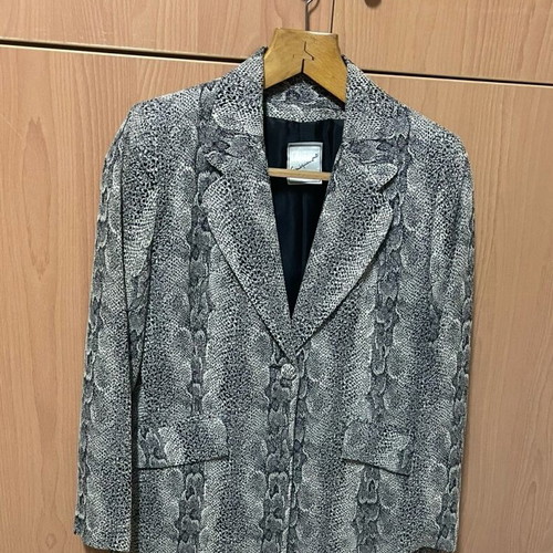 Women's jacket no 42 like new, white and silver