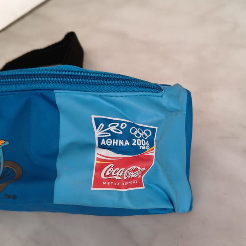 Athens 2004 Coca-Cola collectible waist bag / banana