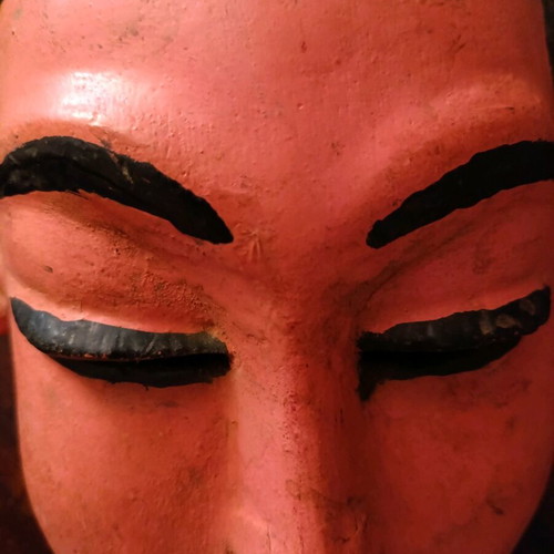 Αυθεντική tribal αφρικανική μάσκα χορού μεταχειρισμένη