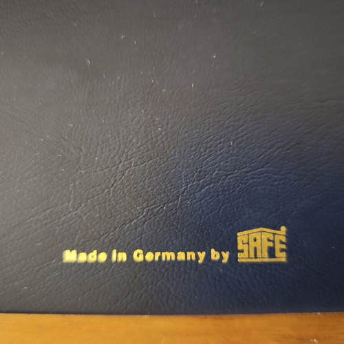 Safe German luxury album with box and Belle Époque cards like new