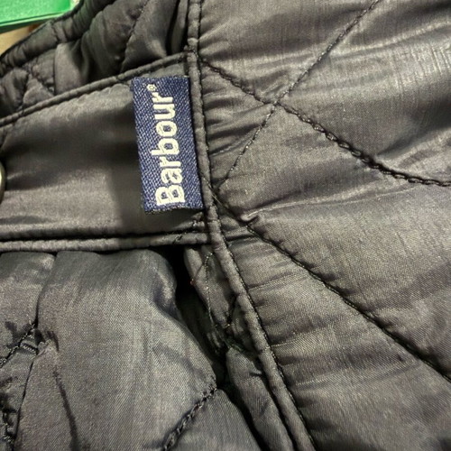 Barbour jacket like new, blue, size L