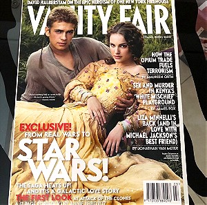 VANITY FAIR STAR WARS EUROPEAN EDITION March 2002 NM EXCLUSIVE FIRST-LOOK PHOTOS OF ATTACK OF THE CLOYA SPECIAL 12-PAGE PORTFOLIO by ANNIE LEIBOVITZ NM