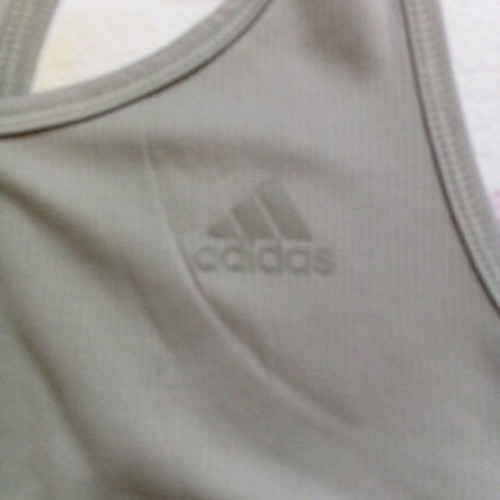 Adidas small gray tank top used, cool and lightweight