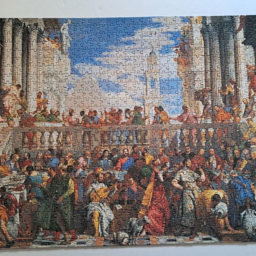 Puzzle The Wedding at Cana 1000 pieces like new