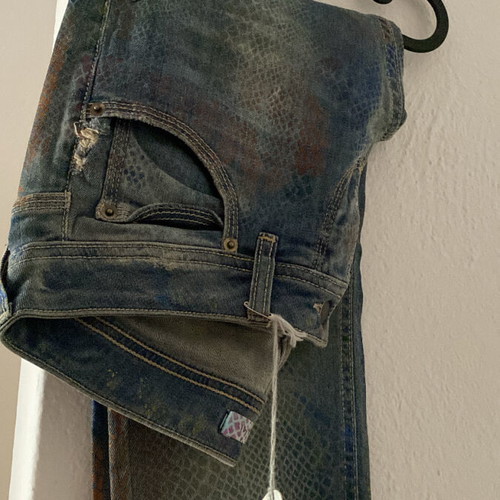 Michela Mii denim jeans new, size S, blue