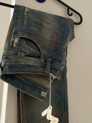 Michela Mii denim jeans new, size S, blue