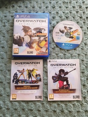 Overwatch Origins Edition PlayStation 4 μεταχειρισμένο με αυθεντική θήκη