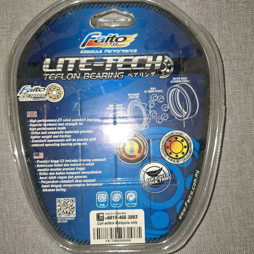 Faito 6304 Crankshaft Bearing for Honda c50/Glx/Astrea new