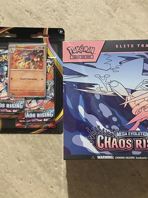 Pokémon TCG Chaos Rising Elite Trainer Box and Blister Sealed