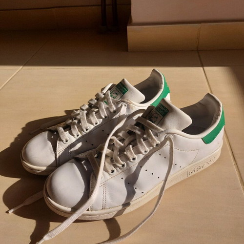 Stan Smith shoes used, size 40, white and green