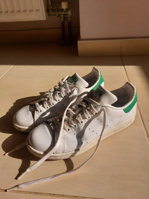 Stan Smith παπούτσια μεταχειρισμένα, μέγεθος 40, άσπρο και πράσινο