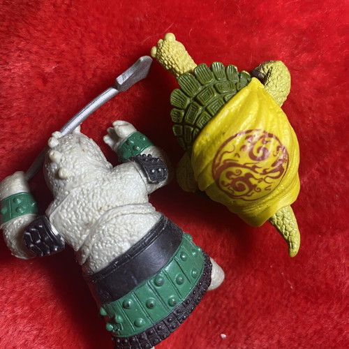 King Fu Panta figures, like new, set of two